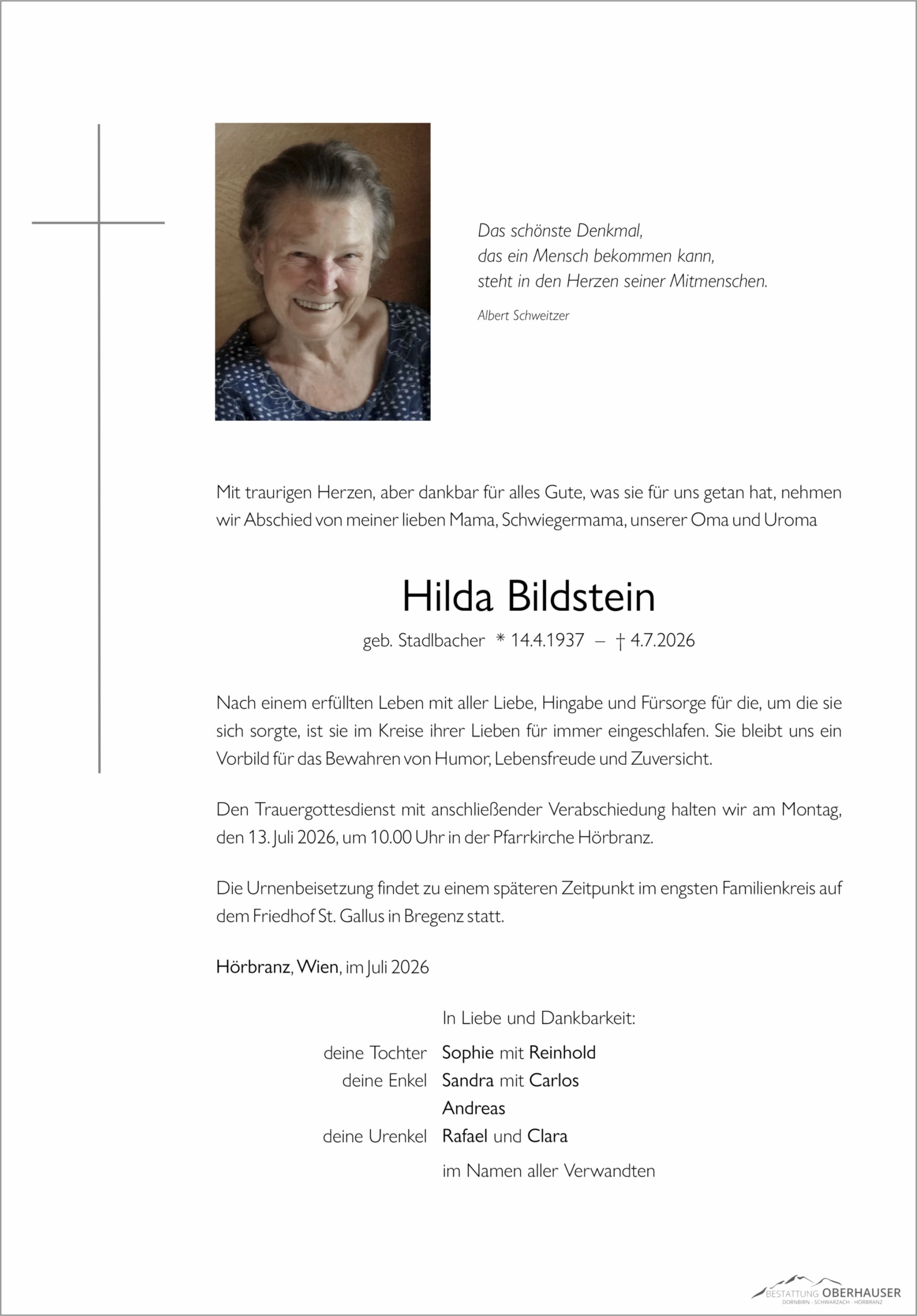 Hilda Bildstein